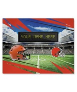 Official NFL Cleveland Browns Personalized 62&quot; x 84&quot; Washable Rug - $199.99