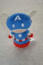 2014 Retired Hallmark Itty Bittys Marvel Captain America Plush Toy Figure Doll - £9.30 GBP
