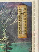 VINTAGE ADVERTISING THERMOMETER Metal FRAME 5”x7” Perryville MO - $34.65