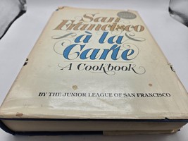 San Francisco a la carte a cookbook HC book 1979 - £7.74 GBP