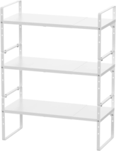 Kitchen Countertop Organizer Expandable Cabinet Shelf Storage Rack - £121.00 GBP