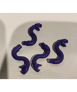 Lot Of 4 Purple Lego Ninjago Snakes - For Sets Or Minifigure  - $4.95