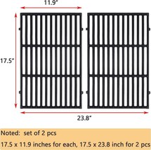 17.5&quot; Grill Grates Replacement for Weber 7638, Spirit 300, Spirit E/S 31... - £59.31 GBP
