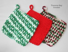 Crochet potholder kitchen accessory PATTERN ONLY - £6.21 GBP