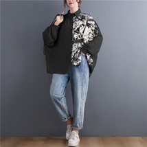 Women&#39;s Oversize Shirt Large Size Fashion Woman Blouses 2021 4xl 5xl Flower Prin - £75.62 GBP