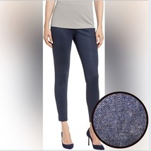 Ann Klein Women 12 Slim Compression Pant Denim Blue Ankle Trouser Dress ... - £29.59 GBP