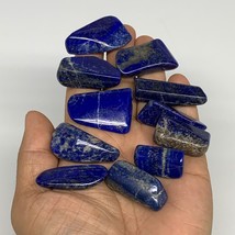 118.5g,1.1&quot;-1.6&quot;, 11pcs, Natural Lapis Lazuli Tumbled Stone @Afghanistan, B30281 - £11.31 GBP
