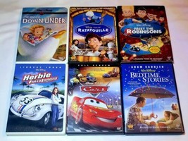 The Rescuers Down Under, Herbie Fully Loaded, Cars, Ratatouille.. Disney DVD Lot - £16.83 GBP