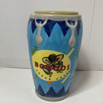 Vintage Disney Spings Bongos Cuban Cafe Congo Drum Ceramic Mug 16 oz - 1990&#39;s - £15.78 GBP