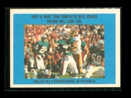 Vintage 1983 Topps Sticker Puzzle Football Trading Card #20 Freeman Mcneil Jets - £3.94 GBP