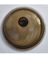Vtg Pyrex Corning Visions Amber Glass 18 V1.5C 7 1/4&quot; Pot Replacement Li... - $26.37 CAD