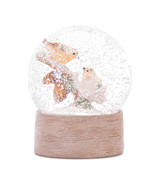 Snow Globe with Bird Branch 4.5&quot;H - €43,37 EUR