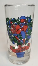 Twelve Days of Christmas Glass Tumbler 9 Drummers Drumming Indiana Glass Co. - £7.75 GBP