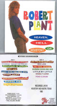 Led Zeppelin - Heaven . Hell Or Houston ? ( 2 CD set ) ( Robert Plant Live in Ho - £24.77 GBP