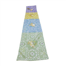 Manual Woodworkers Bunny Medallion Dye Table Runner 13x72 inches USA - $12.86