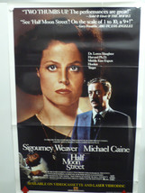 Half Moon Street Sigourney Weaver Michael Caine Home Video Poster 1986 - £13.19 GBP