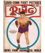 The Ring Magazine September 1946 Louis Conn Fight Pictures Tippy Larkin - $19.79