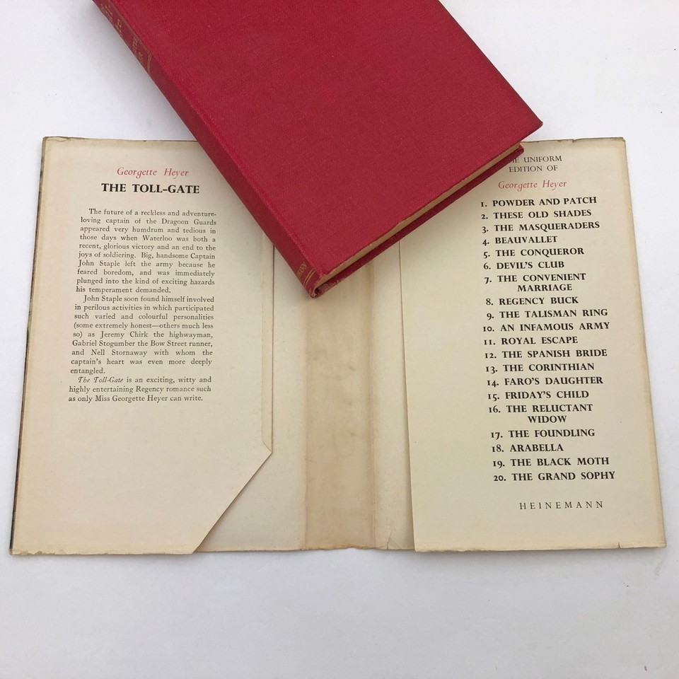The Toll Gate Georgette Heyer 1954 First Edition HBDC Item image 12
