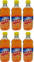 ( LOT of 6 Bottles ) Ajax ORANGE All Purpose Cleaner 16.9 oz Ea Bottle - $38.49