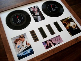 Titanic vinyl 35mm film cell framed montage - $149.99