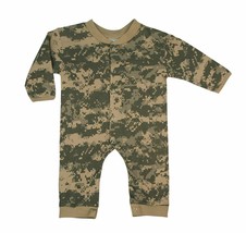 12-18 month Baby Infant Long Sleeve One Piece DIGITAL Camo Military Roth... - £9.43 GBP