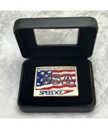 Speedo Bound For Glory United States Olympics USA Olympic Games Lapel Ha... - $11.95