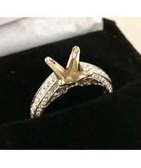 Diamonds Gabriel &amp; Co Diamond Engagement Ring Semi-Mount Setting Mountin... - $1,489.43 CAD