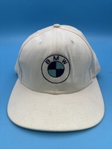Vintage Sportcap SnapBack White BMW  Logo Cap Hat  - £17.68 GBP