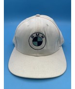 Vintage Sportcap SnapBack White BMW  Logo Cap Hat  - £17.82 GBP