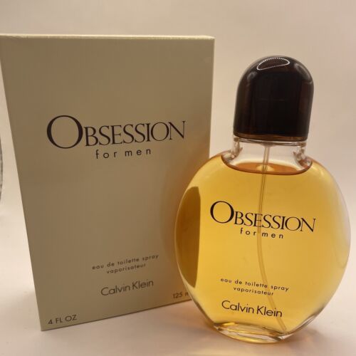 Original OBSESSION For Men By Calvin Klein 4 fl oz /125 ml EDT Spray -NEW IN BOX - $79.50