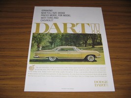 1960 Print Ad The 1961 Dodge Dart 4-Door Car Full Size - £10.75 GBP