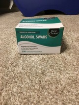 Best Choice Alcohol Swabs--100 Count--Individually Wrapped Pads - $6.49