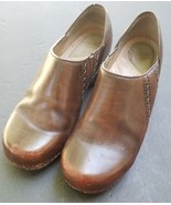 Dansko Pro Clogs Shoes Brown Leather EU 40 US 9.5 10 Read Description - £14.91 GBP
