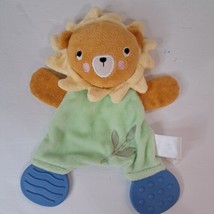 Manhattan Toy Co Lion Baby Teething Toy Lovey Crinkle Toy - $8.99
