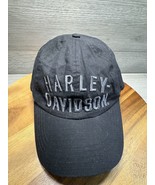 Harley Davidson All Black Hat Fitted Genuine Brand - £15.34 GBP