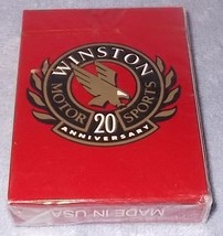Winston Motor Sports 20 year Anniversary Sealed Deck of Playing Cards 1991 - £5.55 GBP