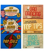 Set of 6 Professor Puzzle Combo Dad Cards - Dad Jokes Quiz Tips 50 Cards... - $20.29 CAD