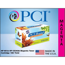 PCI CE343A-PCI PCI BRAND ECO-FRIENDLY REMAN HP 651A CE343A MAGENTA TONER... - $173.95