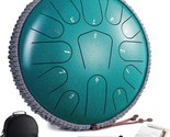 Hand Drums, 12 Inches In Length, 13 Notes, Steel Tongue Drum, Travel Bag, - $64.97