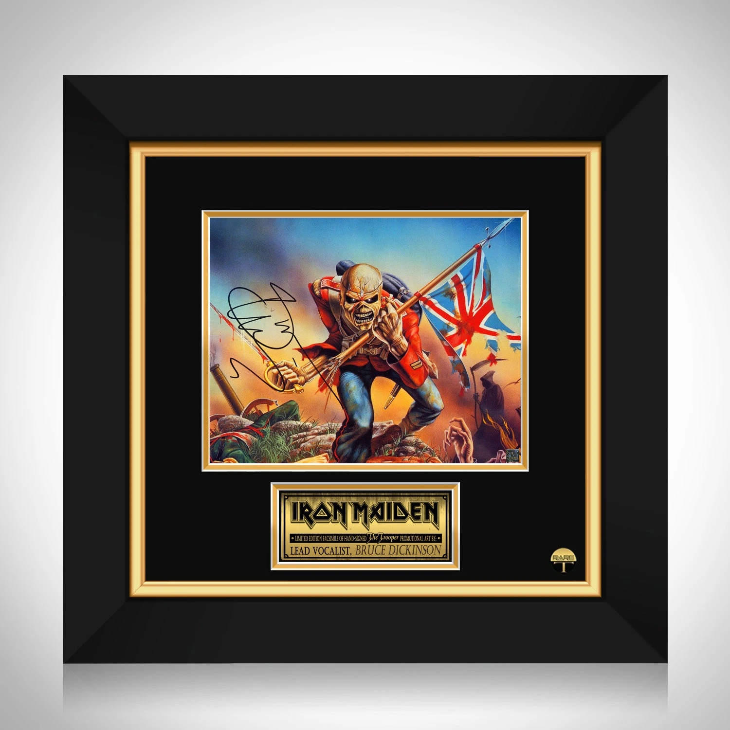 Iron Maiden The Trooper Photo Limited Signature Edition Studio Licensed ... - £185.78 GBP