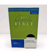 NIV Thinline Bible 2005 Black Bonded Leather New In Box  - $136.48 CAD