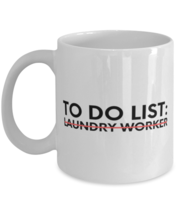 Funny To Do List Laundry Worker Retirement Worker Laundry  - £11.82 GBP