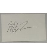 Mike Tyson Autographed 3x5 Signature Card - $827.93 MXN