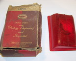 1949 PLYMOUTH DODGE LH TAILLIGHT LENS # 1253472 NOS PLYAD 3 PASSENGER P1... - $98.99