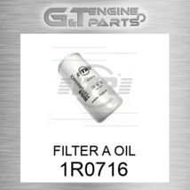 1R0716 Filter A Oil Fits Caterpillar (New Aftermarket) - £17.36 GBP