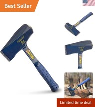 Leather Forged Steel Splitting Maul - Handcrafted with Optimal Slip-Free... - $980.80 MXN