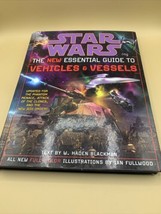 Star Wars: The New Essential Guid to Vehicles &amp; Vessels Hardcover 2003 198 Pages - £21.07 GBP