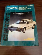 Chilton Toyota Corolla 1970-1987 Repair Manual 68300 Used Wiring Vacuum ... - £13.41 GBP