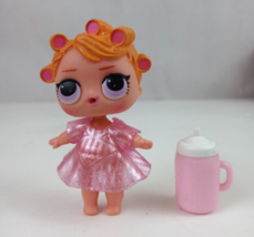 LOL Surprise Doll Confetti Pop Series 3 Babydoll With Dress &amp; Drink Cup - £11.43 GBP
