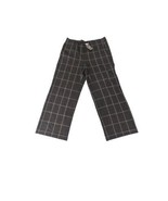 J Jill Ponte Knit Full Leg Window Pane Flat Front Pants Size Large Petite  - £31.60 GBP